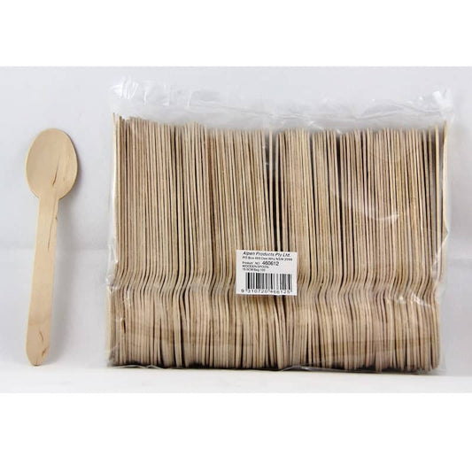 Wooden Spoons 100pk Cutlery Pack - NextParty